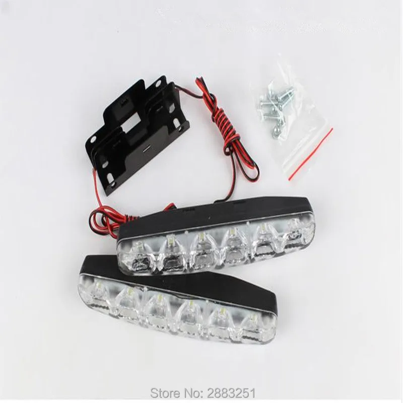 

DC12v Waterproof Car LED Day Light Driving Lamp For ford fiesta kuga focus 2 3 mk2 ranger accessories
