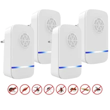 2019 Electric Repellent Fly Trap Ultrasonic Pest Pest Electronic Plug Safe Non-Toxic Integral Coverage Rodent Insect Control
