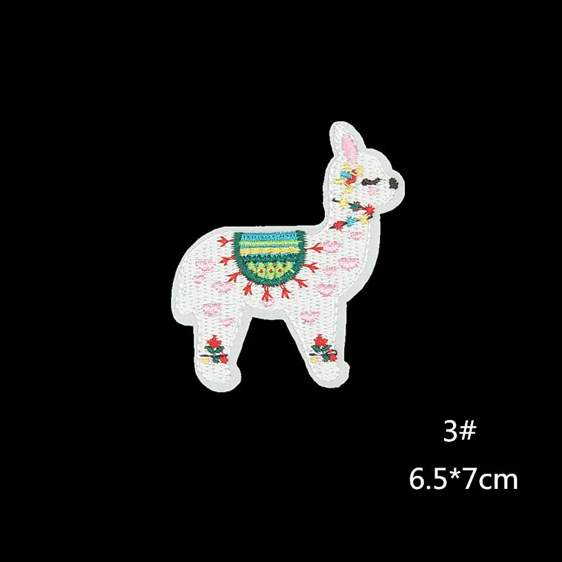 Нашивка PGY Alpaca с вышитым утюгом Милая Аппликация для применения в футболках