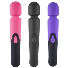 Female Wand Vibrator Magic Soft Big AV Massager Waterproof 10 Speed G Spot Clitoris Stimulate Vibrators Adult Sex Toys for Woman Female Wand Vibrator Magic Soft Big AV Massager Waterproof 10 Speed G Spot Clitoris Stimulate Vibrators Adult Sex Toys for Woman