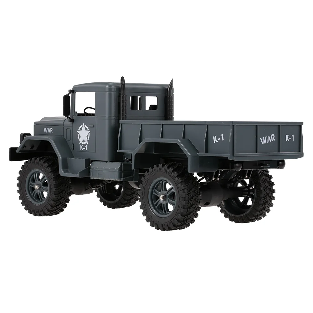 WLtoys 124302 RC Car 1:12 2.4GHz 4WD Full-Scale Speed 1200G Load Military Off-road RC Cars Toys for Children Kids Toy