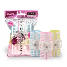 Женские бигуди с бахромой, пластиковые большие бигуди для волос, 28 мм, милые бигуди для завивки, повседневные, твердые, 68 мм, случайный инструмент