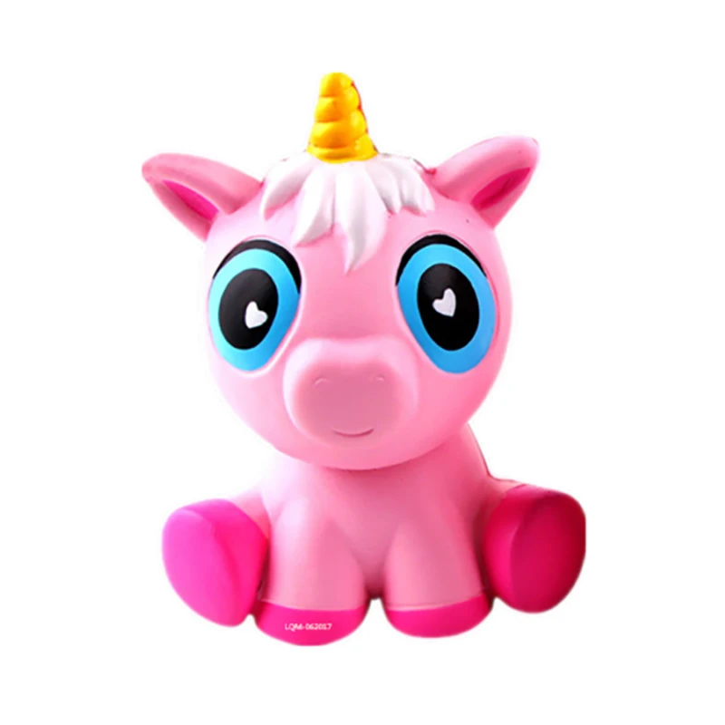 

Kids Unicorn slow rebound decompression toy Simulation Animal Slow Rising simulation Squeeze Decompression Toy Stress Reliever