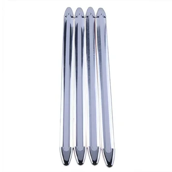 

Car Body Bumper Protector Decoration Strip Bumper Guard Chrome High Quality Car Body Bumper Protector Decoration Strips 4pcs