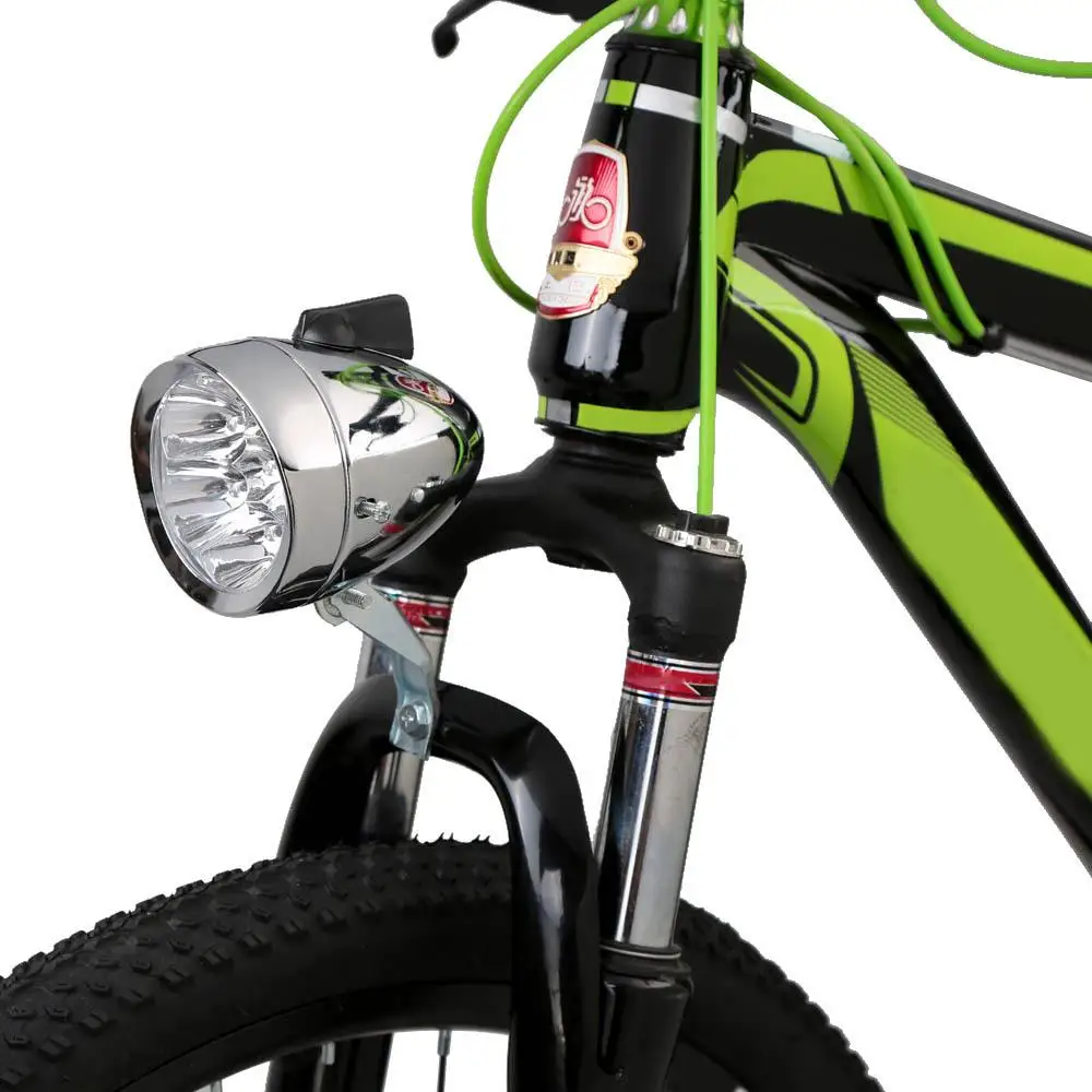 

Wholesale bicycle headlights 7LED retro Cycling headlights front lighting Sports bike headlights Safety Laser Rear Light