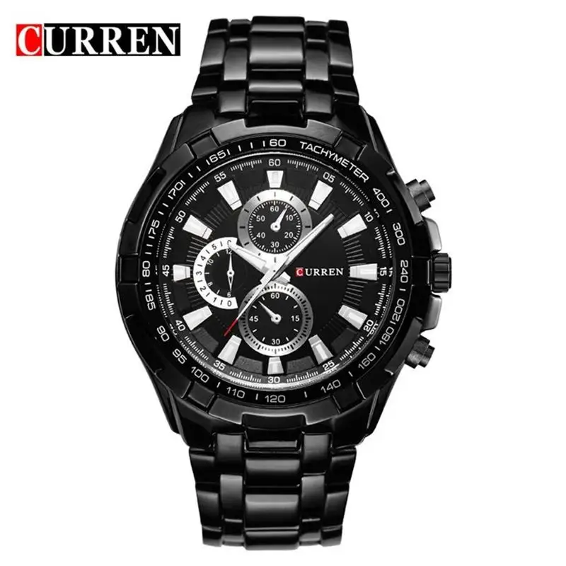 Reloj Hombre CURREN 8023 брендовые Простые Модные повседневные деловые часы мужские водонепроницаемые кварцевые мужские часы relogio masculino