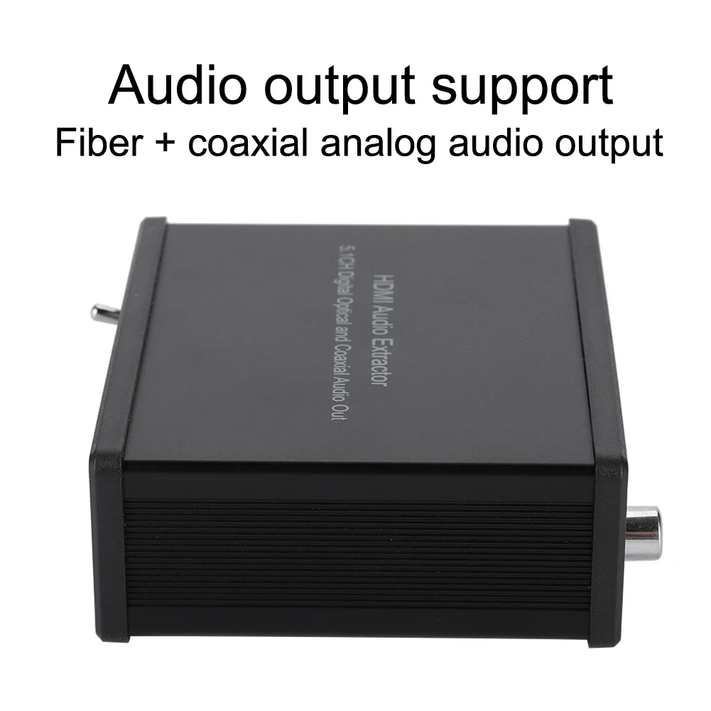 Универсальный 4 K HDMI USB аудио разветвитель HD аудио экстрактор Поддержка Dolby