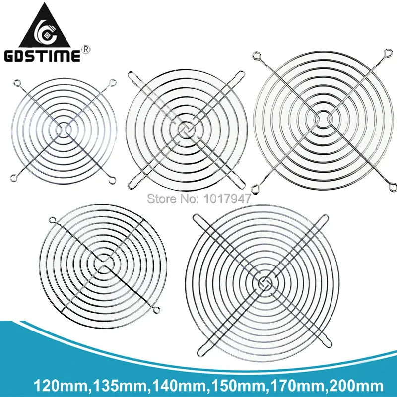 Lot 600-PCS 120mm Fan Guard Grill Protective Finger Guard NEW