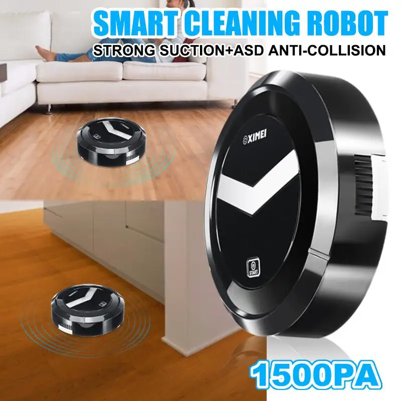 

1500pa Usb Charge Smart Robot Vacuum Cleaners Auto ASD Cleaning Sweeping Floor Dirt Dust Hair Automatic Cleaner Home Electric