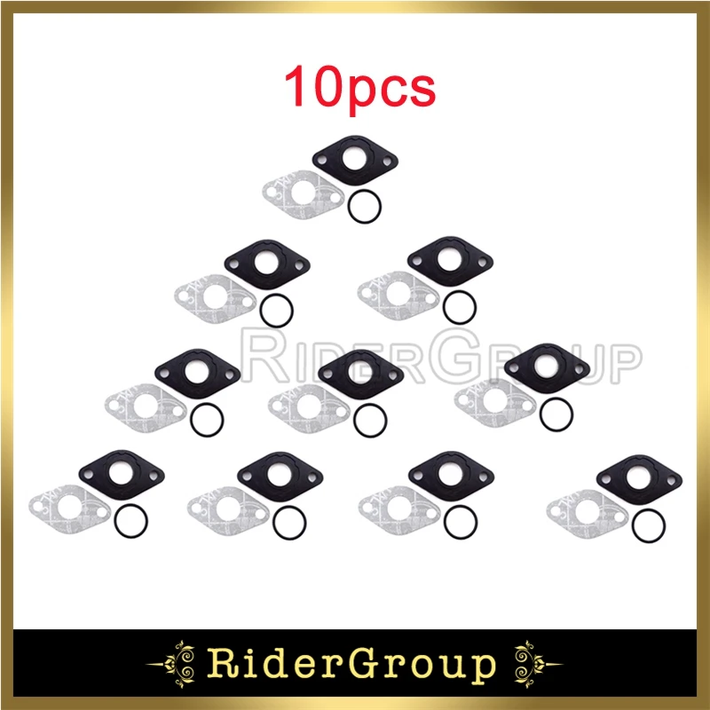 Car & Truck Parts Carburetor Intake Manifold Inlet Pipe Gasket For GY6