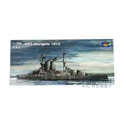 Трубач 05780 1/700 HMS Batleship Warspite 1915 военный корабль пластиковая статическая модель