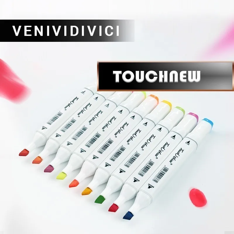 

Sale student Multicolor Marker Pen Double-headed Nib painting Art school Horticultural Landscape Design