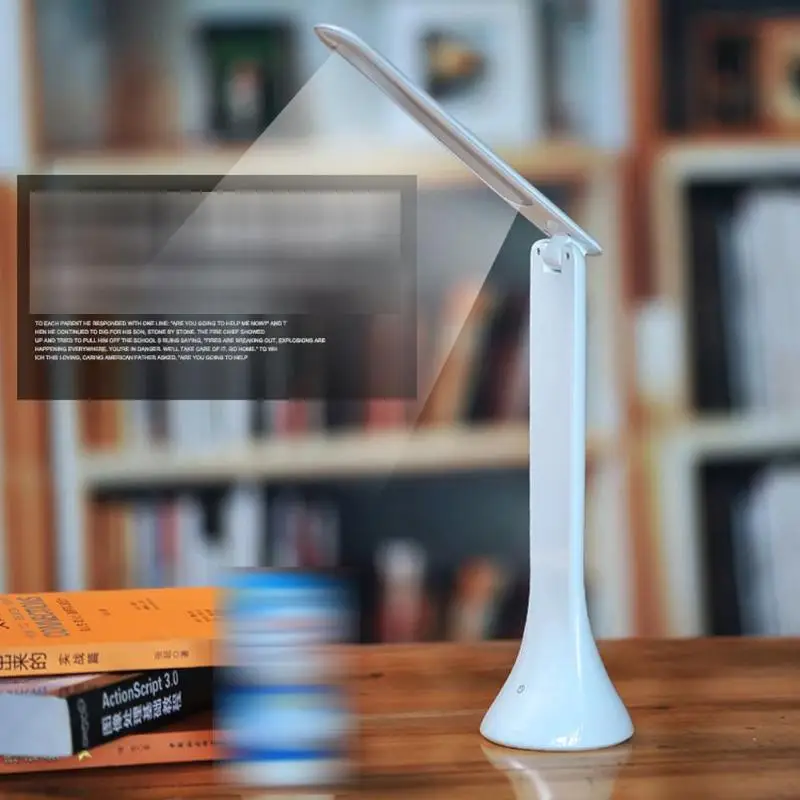 Rechargeable Touch Sensor LED Desk Table Light Dimmable ...