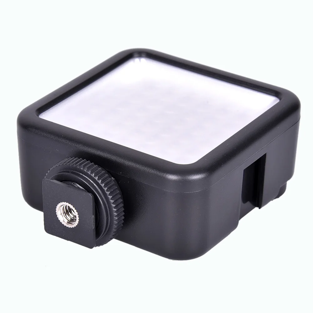 Фото вспышка GW49 Mini Pro Led-49 видео светильник 49 Led вспышка светильник для Dslr камеры видеокамера Dvr Dv камера светильник черный для gopro