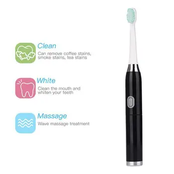 

Waterproof Electric Toothbrush Sonic Electrric Toothbrush Upgraded Ultrasonic Toothbrush For Adult Healthy