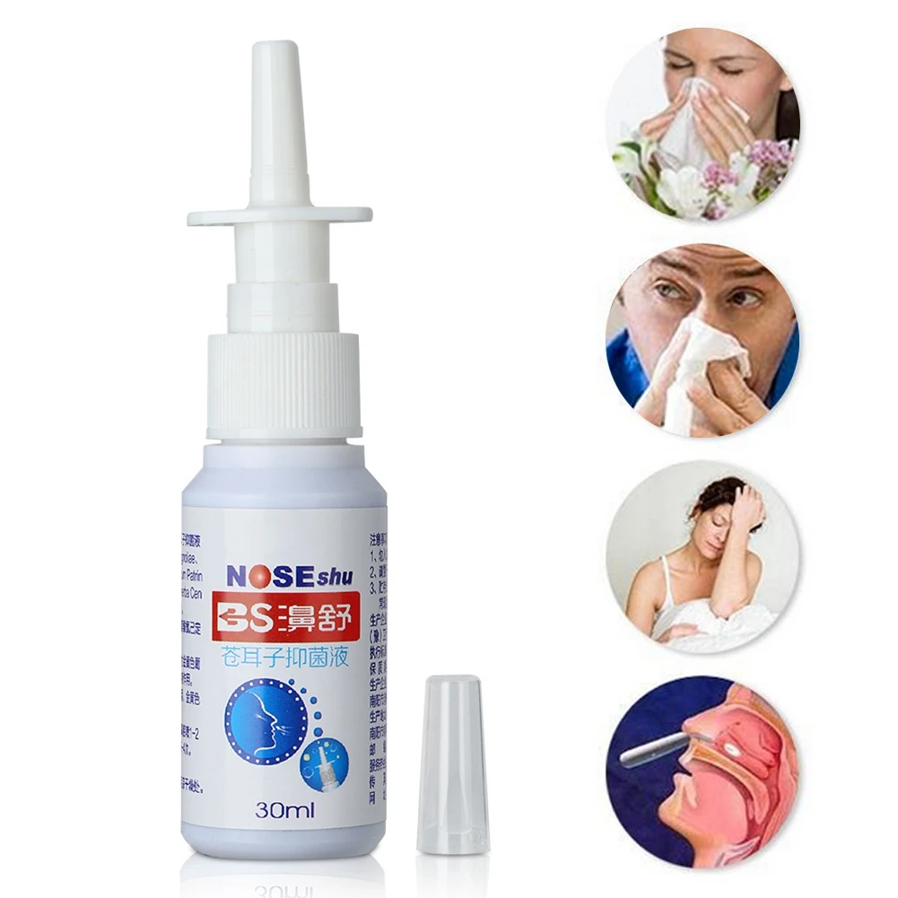 

Professional Nose Antibacterial Liquid Nasal Congestion Itchy Medicine Spray Relaxation
