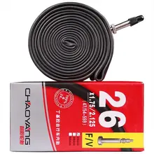 Прочный Американский французский к клапану Шредера для велосипела шин горный 26/27. 5/29 дюймов велосипед Цикл внутренняя резиновая трубка шины 1,95-2,125 AV FV