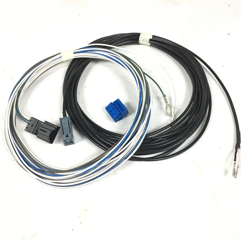 

BODENLA MIB RCD330 AV Rear View Camera RVC Reverse Parking Camera Harness Cable Wires For VW Tiguan Jetta MK6 Passat B7 Touran