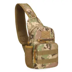 Сумка Военная Униформа спортивные нагрудная сумка через плечо пеший Туризм ткань Оксфорд сумка водонепроница Camo кемпинг