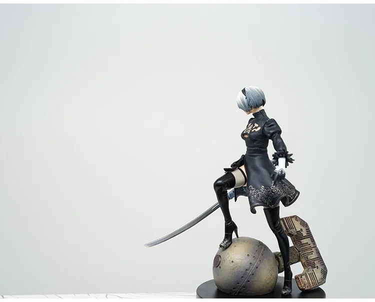 Фигурка героя игры из аниме NieR Automata YoRHa No.2 тип B 2B / No.9 Тип S 9S ПВХ NieR: коллекционные