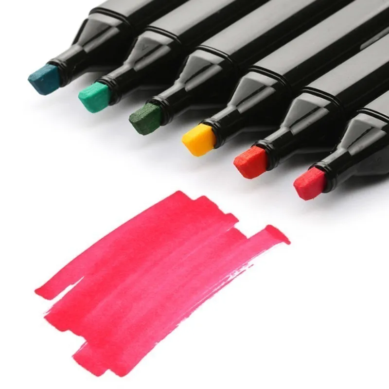 

artists touchnew marker pens 24 colors blendable alcohol markers skin tone set for portrait display drawing