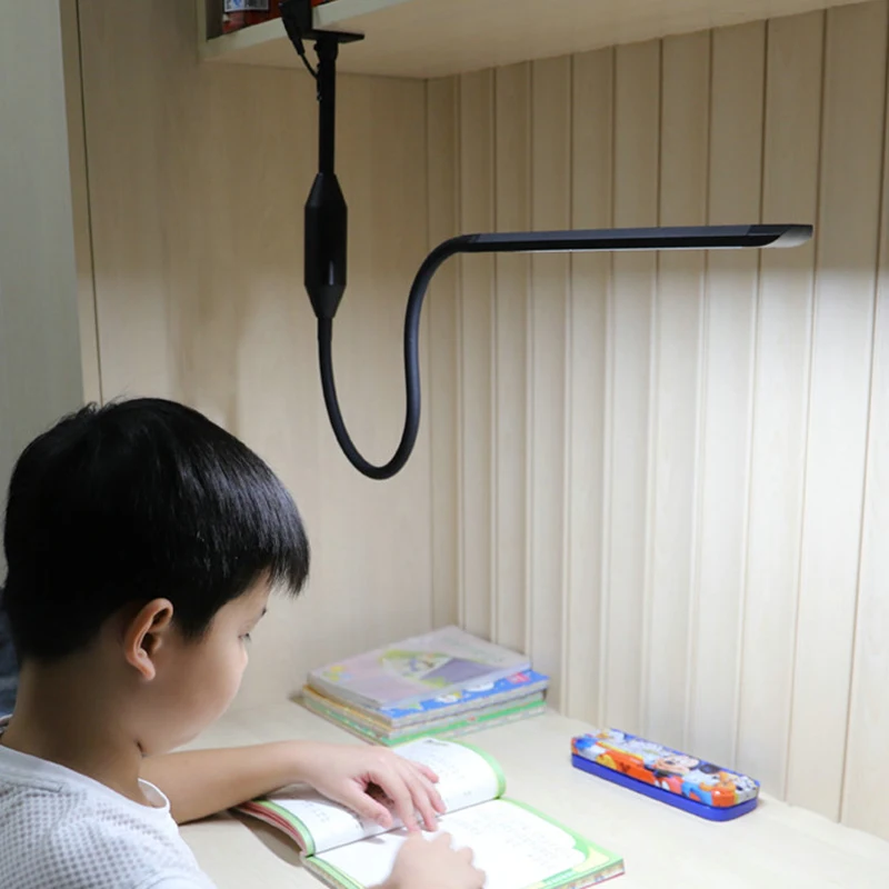 Artpad Eye Protection Long Arm Clip-on Lamp 360 Rotatable Gooseneck Touch Dimmer Work Bedroom Deskt - 32979723632