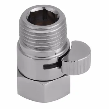 

1/2" Contol Shut OFF Water Saver Valve For Shower Head Hand Bidet Sprayer Tool