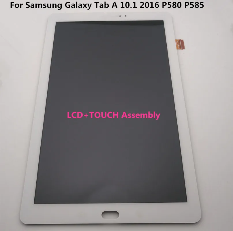 10 1 &quotдля Samsung Galaxy Tab A 2016 P580 P585 ЖК дисплей + сенсорный экран дигитайзер сборка для