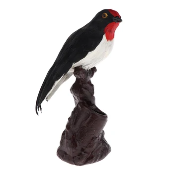 

Realistic Swallow Bird Model Figurine Statue DIY Craft Kids Learning Toy Garden Ornament