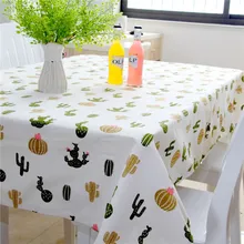 2019 New StyleTable Cloth Cute Plant Rectangular Linen Disposable Tablecloths Ninjago Party House Decorative Dining Table Cover