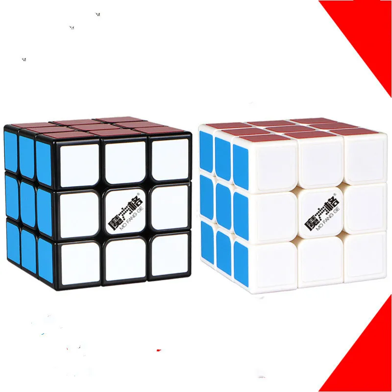Qiyi Профессиональный Кубик Рубика 3x3x3 6 8 см скорость для антистрессовых пазлов