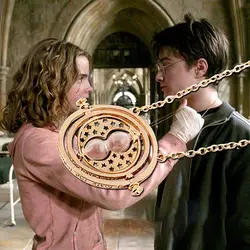 Харри Поттер периферитовары Гермиона время конвертер цепочки и ожерелья модель фильм 1/1 восстановления пара подарки