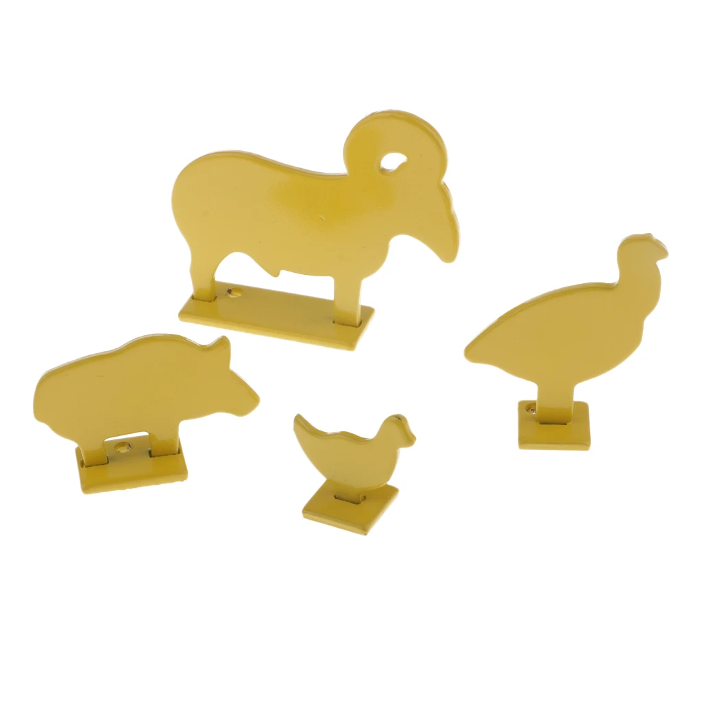 

4pcs Animal Silhouette Shooting Targets Hunting Practice Target