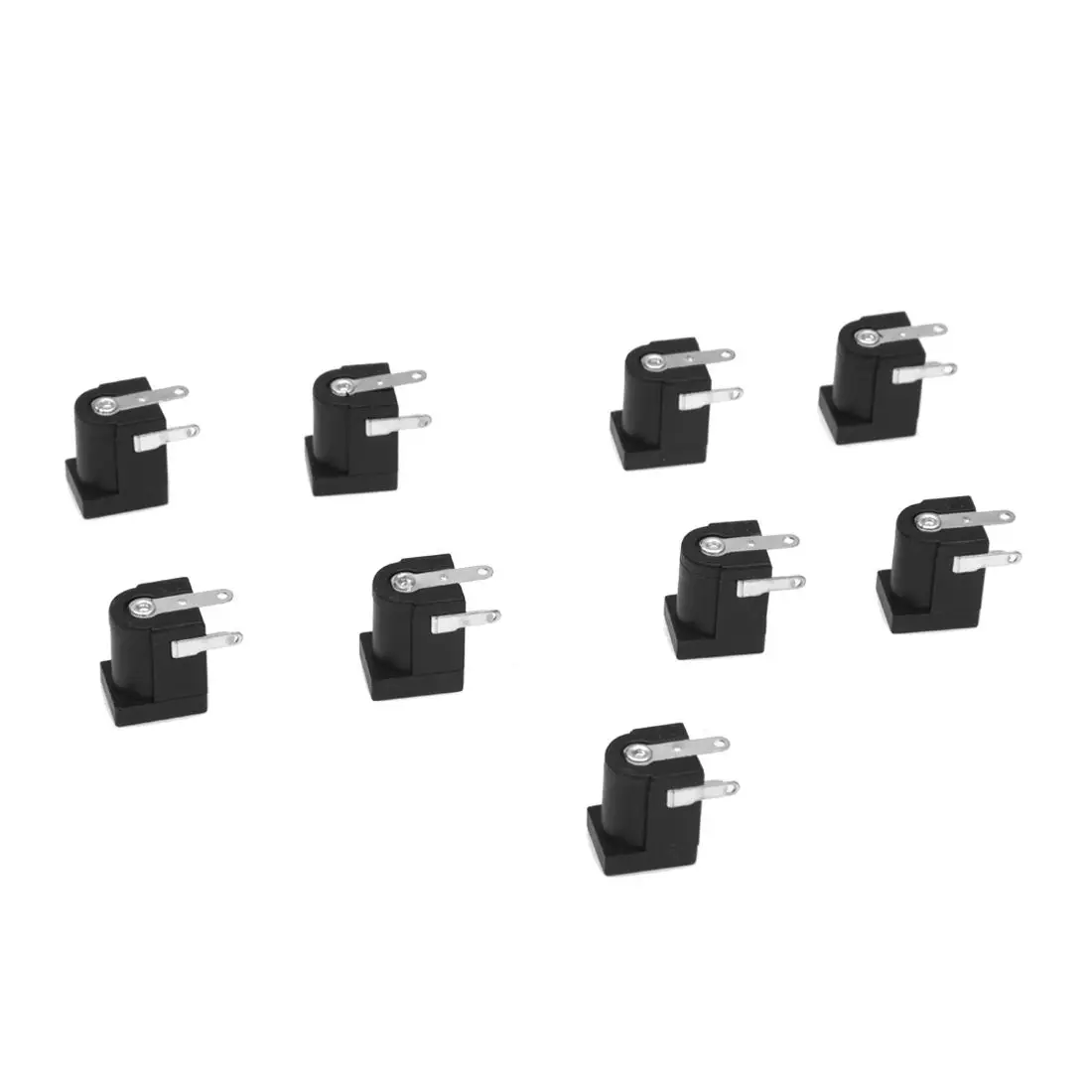 IG DC005 PCB Mount 3 штифта 2 1 мм x 5 DC гнездо питания 10 шт|Умные розетки| |