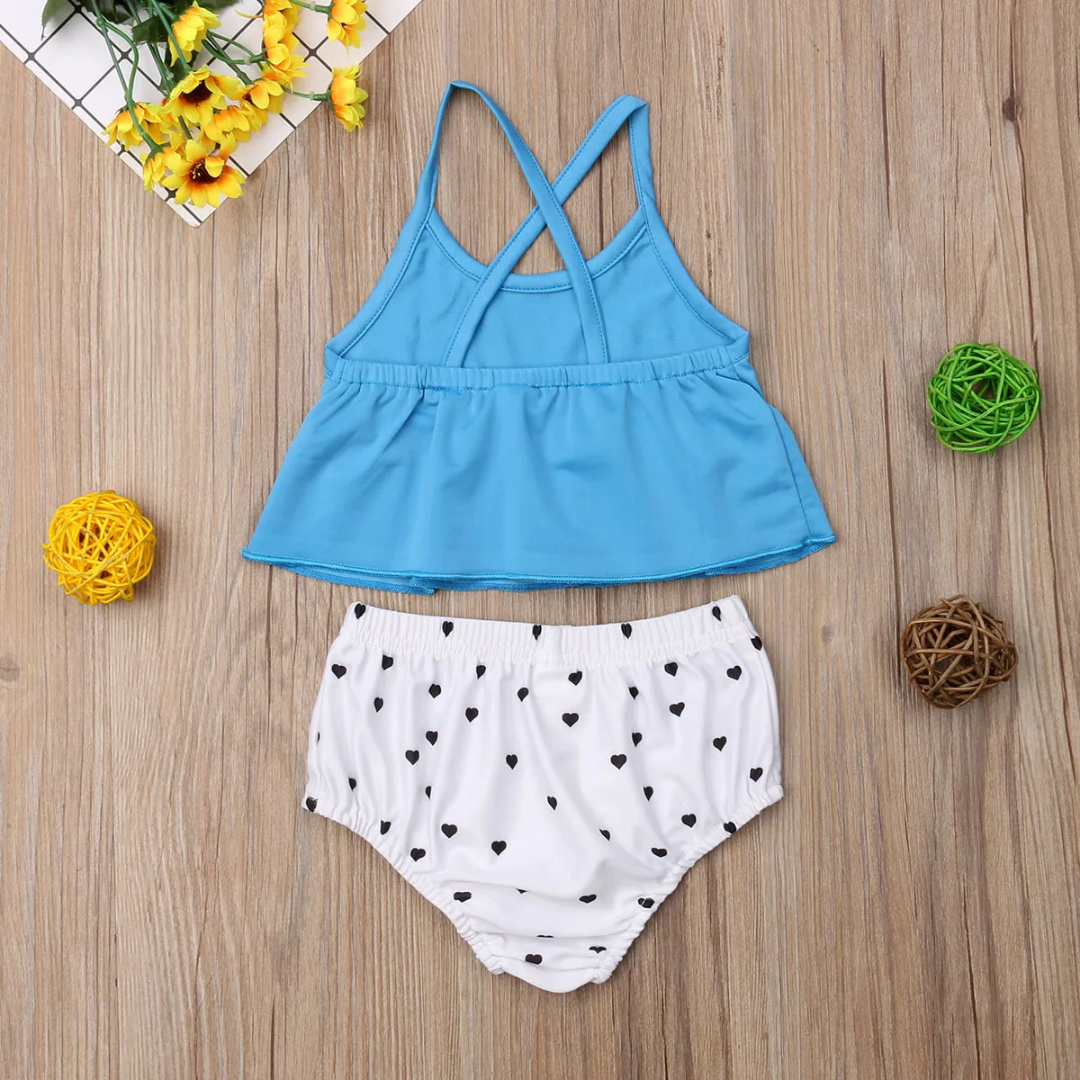 طفل طفل طفلة ملابس بحر 2019 الصيف طفلة اثنين من قطعة مجموعة البكيني شقيقة مطابقة ملابس السباحة ثوب السباحة