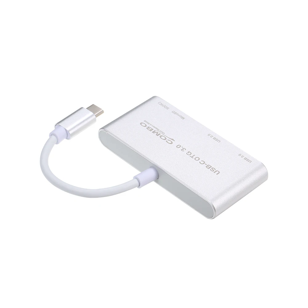 USB C 3 1 Type концентратор с кардридером 5 в c OTG комбинированный USB3.0 мульти сплиттер