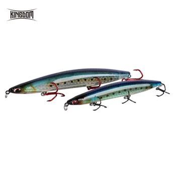 

Kingdom Hot Sea pencil Fishing Lures High Quality 100mm 125mm Floating & Slow Sinking Good Action Hard Baits Wobblers Fishing