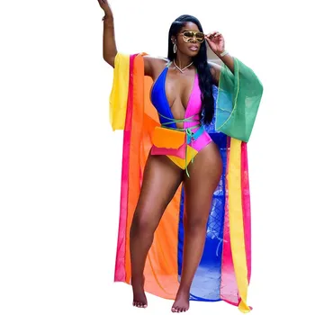 

Women Summer 2 piece Set 1 piece Outwear 1 piece Bodysuit Casual Outfits Boho Beach Sets