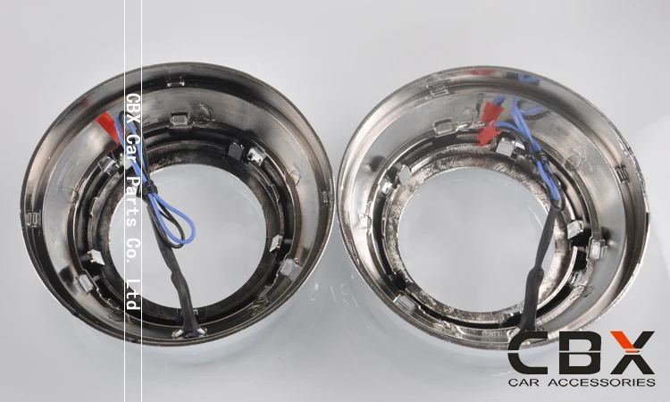 LED Angel Eye Серебристая блестящая высокая яркость для 3 0 HID Биксеноновая линза