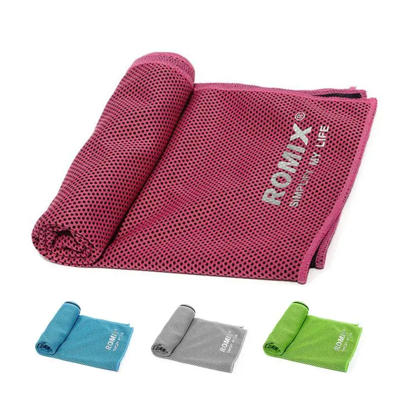 

Sports Cooling Towel Stay Cool With Microfiber Breathable Towel Yoga Fitness Gym Golf Sweat-proof Towel For Instant Relief