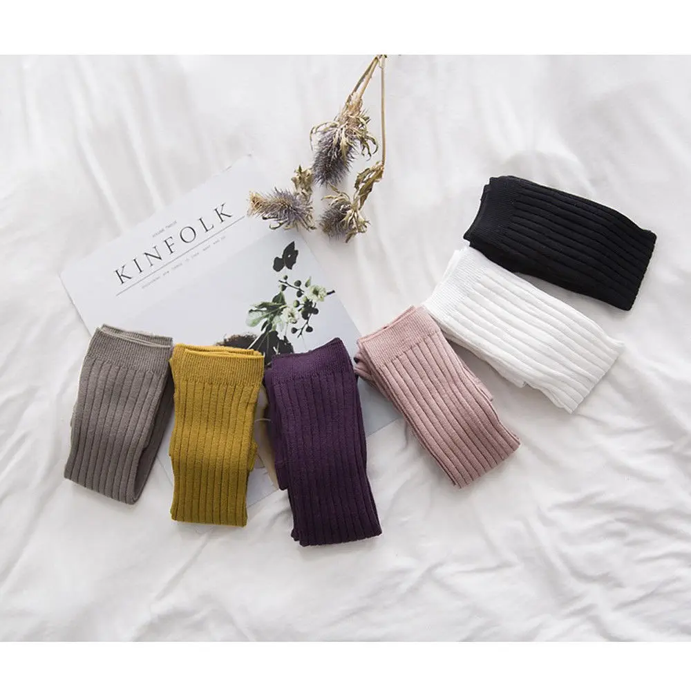 

0-5T Newborn Kids baby girl clothes winter Toddler Cotton Warm Pantyhose Stockings elegant Knit Stretch Cute Princess Tights