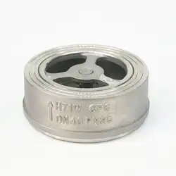 DN40 1-1/2 "304 Нержавеющая сталь Wafer запорный клапан обратный одноходовой клапан