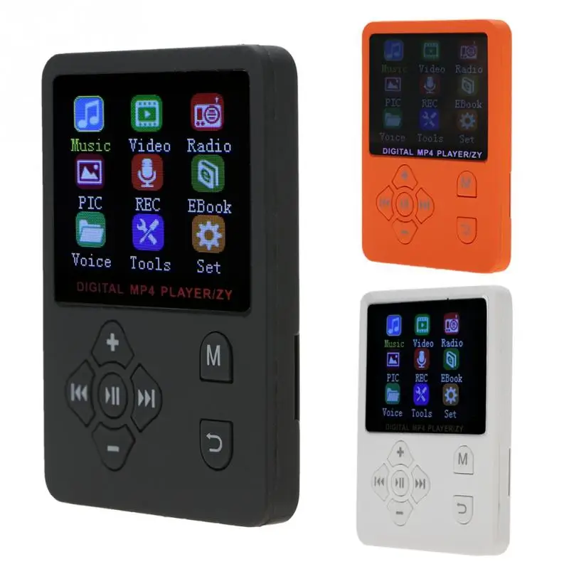 Thin Lightweight Portable Color Screen HiFi Player MP3 MP4 Music Player