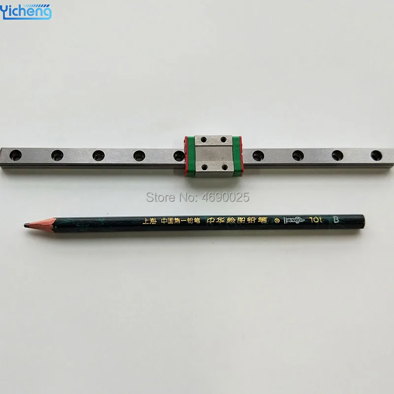 

Yicheng MGN7 Linear Guide 7mm linear rail 600 700 800 900 1000mm with Slide Block MGN7H or MGN7C for CNC Router Machine Part