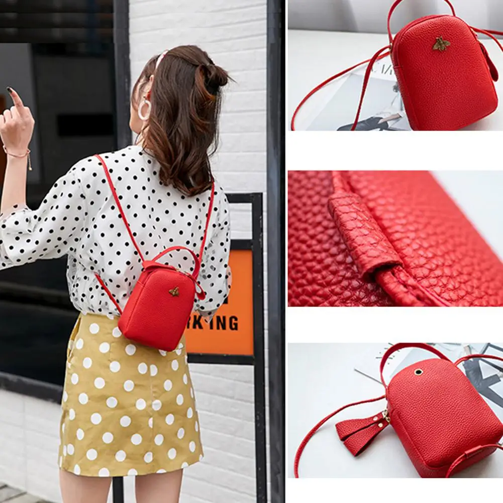 Women Backpack Fashion Litchi Grain Texture Messenger Bags Mini Portable Single-shoulder Bag Pu leather Clutches Crossbody Bags Women Backpack Fashion Litchi Grain Texture Messenger Bags Mini Portable Single-shoulder Bag Pu leather Clutches Crossbody Bags