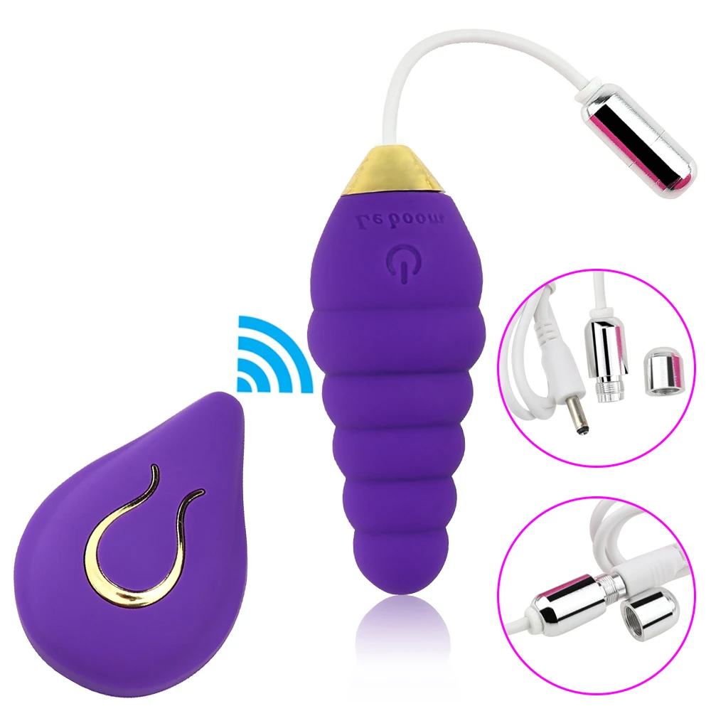 Cocolili Vibrator Kegel Ball Vibrating Egg Massage Wireless Remote Control USB Charging Massager |