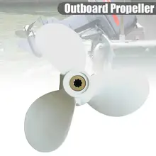 Подвесные моторы с 9 сплайном зуб 4-6HP Пропеллер из алюминиевого сплава для Yamaha корабль