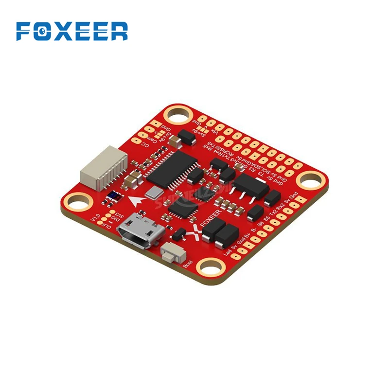

New Foxeer F722 Dual Flight Controller STM32F722RGT6 MPU6000 and ICM20602 OSD for RC FPV Racing Drone Models Spare Part DIY Accs