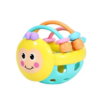 

1PC Baby Learning Toy Rolling Round Creative Fitness Educational Tool Ball Rattle Toy for Newborn Infants Kids Toddlers