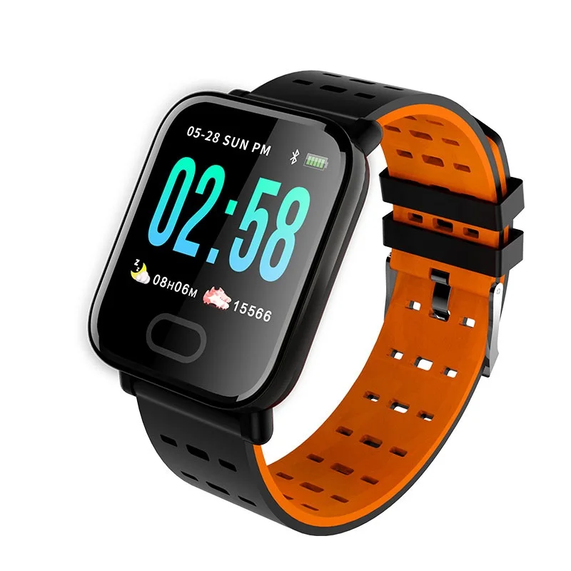 

A6 Smart Bracelet TFT Full Color Screen Smart Activity Bracelet Watch Fitness Tracker Step Counter Activity Monitor